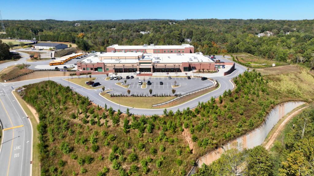 Construction of New Cherokee Bluff Middle School