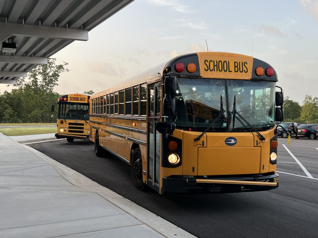 Hall County school bus