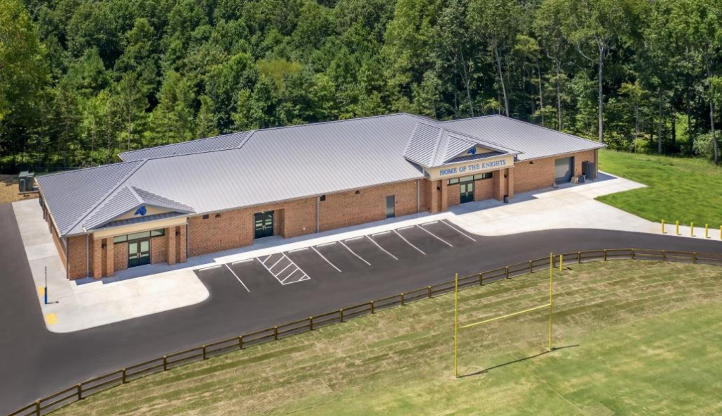 Construction of New Field House and Band Room at Johnson High